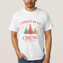 Jul Crew Familj Festiv Retro T Shirt