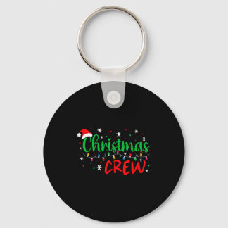 Jul Crew Julbelysning Familj Matchande Pyjamas Nyckelring