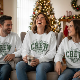 Jul Crew Personligt Familjenamn T Shirt