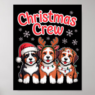 Jul Crew Xmas Valp Rolig Jul Bern Poster