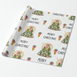 Jul Cupaka Träd Presentpapper