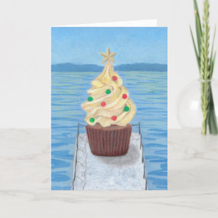 Jul Cupcake #4 Kort