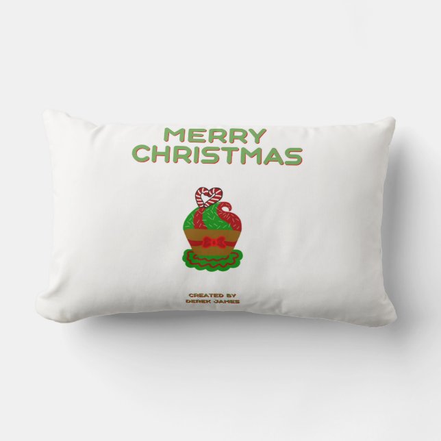 Jul Cuptårta Lumbar Pillow Lumbarkudde (Framsida)