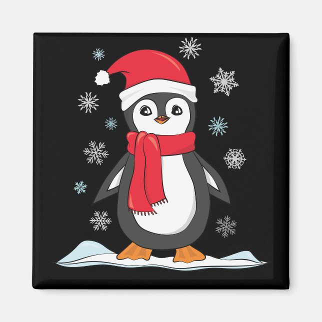 Jul Cute Penguin Magnet (Framsidan)