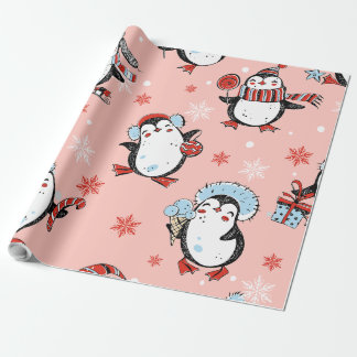 Jul - Cute Penguins Presentpapper