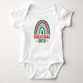 Jul Cutie Baby Bodydräkt Festive Rainbow T Shirt