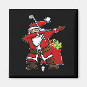 Jul Dabba Golf Santa Hip Hop Dab Dans Gif Magnet