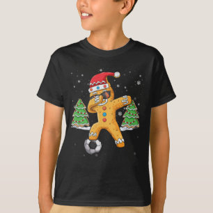 Jul Dabbing Gingertea Soccer Sport Santa T Shirt