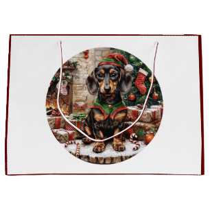 Jul Dachshund Hundar Elf