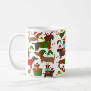 Jul Dachshund Kaffemugg