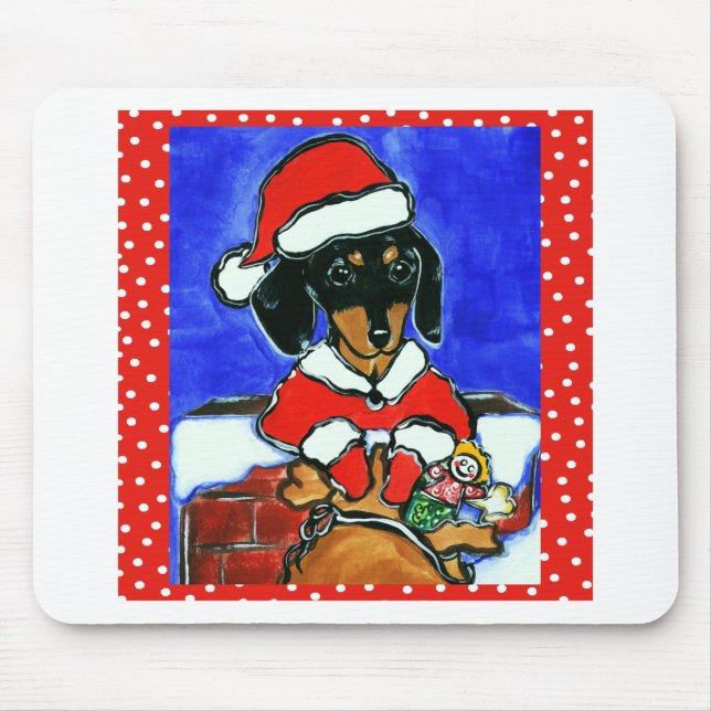 Jul Dachshund Musmatta (Framsidan)