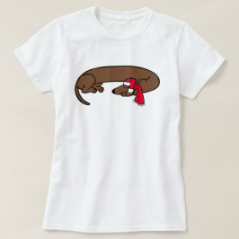 Jul Dachshund Sleeping T-Shirt