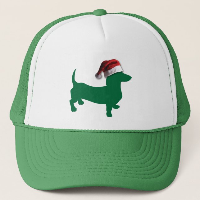 Jul Dachshunds Truckerkeps (Framsida)