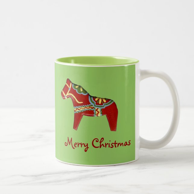 jul Dala Horse Mugg (Höger)