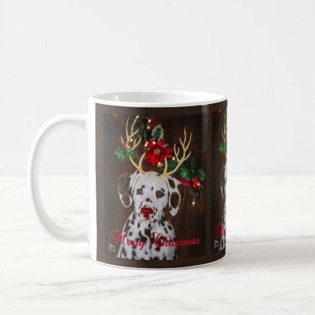 Jul Dalmatien Kaffemugg (Vänster)