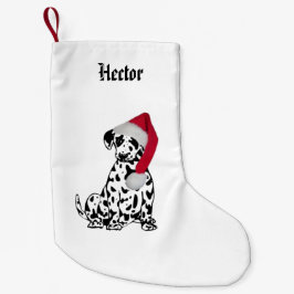 Jul Dalmatien Namn Liten Julstrumpa