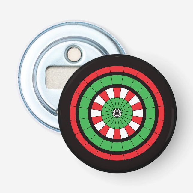 Jul Dartboard Flasköppnare (Framsidan)