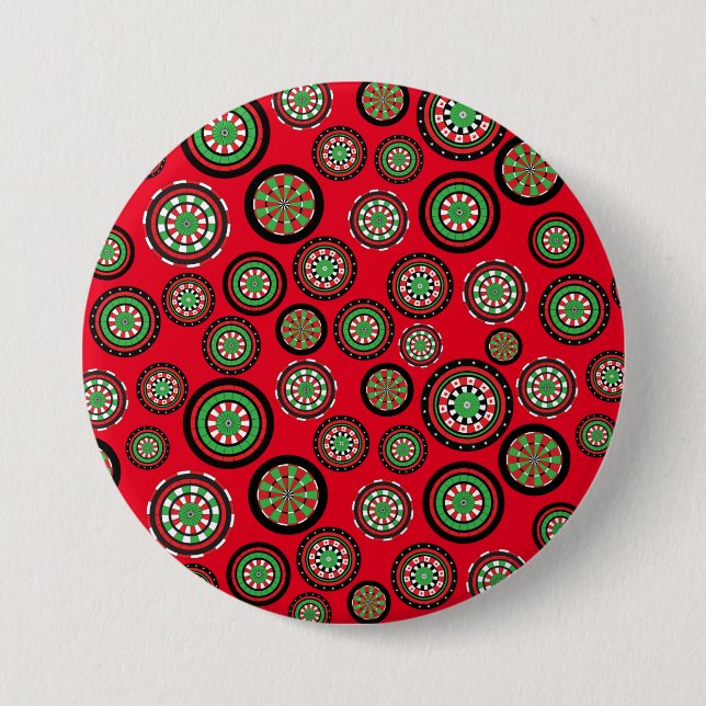 Jul Dartboard Knapp (Framsida)