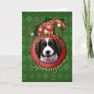 Jul - Deka Halls Springer-spanjoren Baxter Helgkort