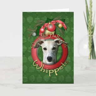 Jul - Deka Halls - Whippets Helgkort