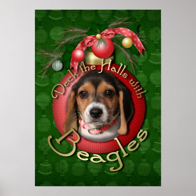Jul - Dekar Halls - Beagles Poster (Framsidan)