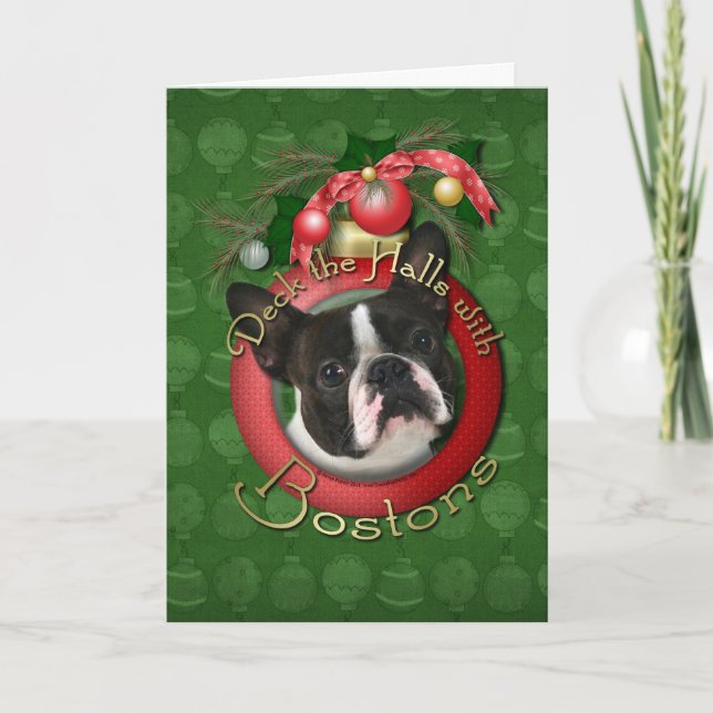 Jul - Dekar Halls - Bostons Helgkort (Framsida)