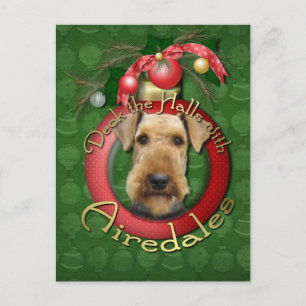 Jul - Deke Halls - Airedales Helg Vykort