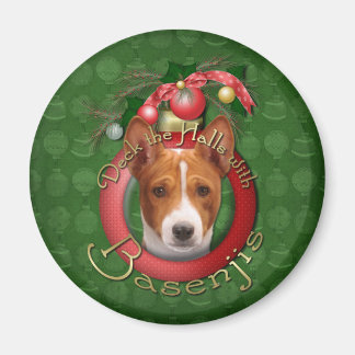 Jul - Deke Halls - Basenjis Magnet