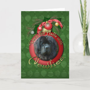 Jul - Deke Halls - Newfie Helgkort