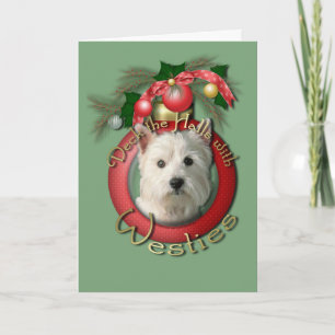 Jul - Deke Halls - Westies Helgkort
