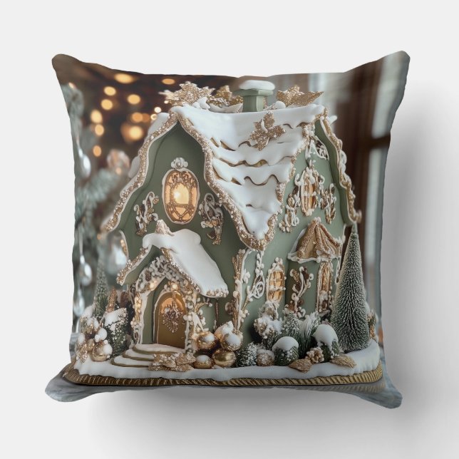 Jul Dekorativ kudde - Festive Helgdag Decor (Framsida)