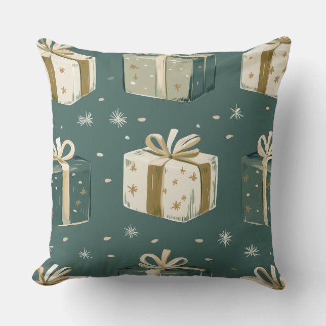 Jul Dekorativ kudde - Festive Helgdag Decor (Framsida)