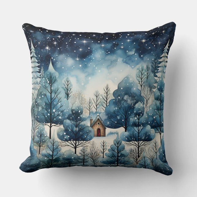 Jul Dekorativ kudde - Festive Helgdag Decor (Framsida)