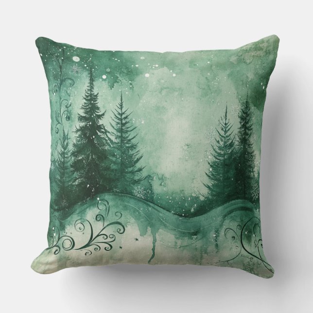 Jul Dekorativ kudde - Festive Helgdag Decor (Framsida)