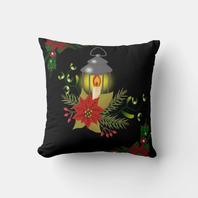 Jul Dekorativ kudde, julljus Kudde (Framsida)