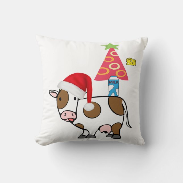 Jul Dekorativ kudde, Land, Ost Mjölk Kudde (Framsida)