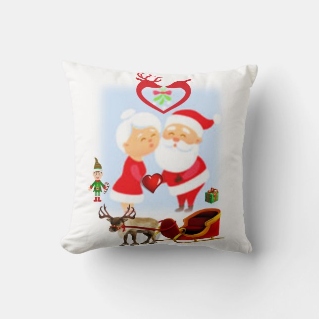 Jul Dekorativ kudde, Santa Kudde (Framsida)