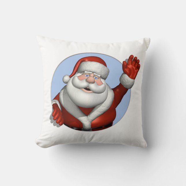 Jul Dekorativ kudde/Santa Kudde (Framsida)