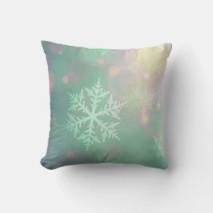 Jul Dekorativ kudde/Snöflingor Kudde