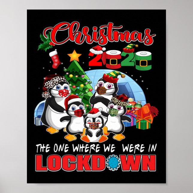 Jul den där vi var i Lockdown Pengui Poster (Framsidan)