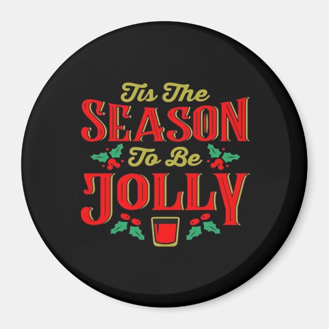 Jul Det Är Säsongen  Magnet (Framsidan)