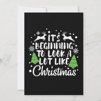 Jul Det börjar se ut som jul på riktigt Inbjudningar