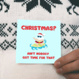 Jul? Det finns ingen Har tid för det där roligt