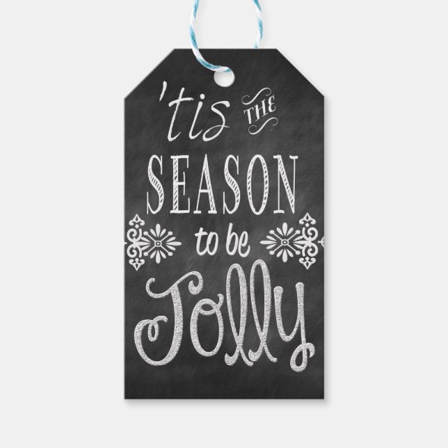 Jul - Detta är Märkrna för säsongsgåvor Presentetikett (Framsidan)