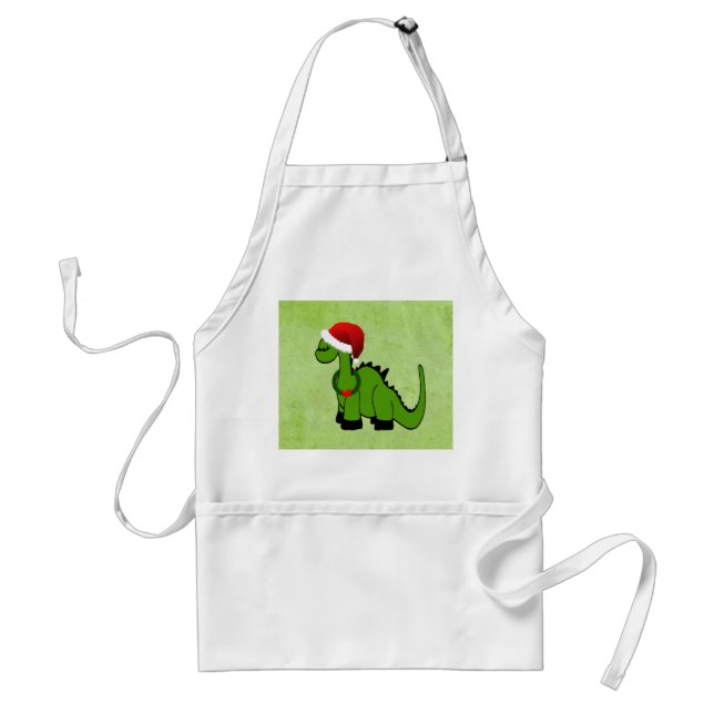 Jul Dinosaur Förkläde (Framsidan)