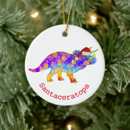 Jul Dinosaur Julgransprydnad Keramik