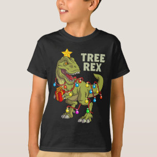 Jul Dinosaur Kids Boys Manar jul Ljus T Shirt