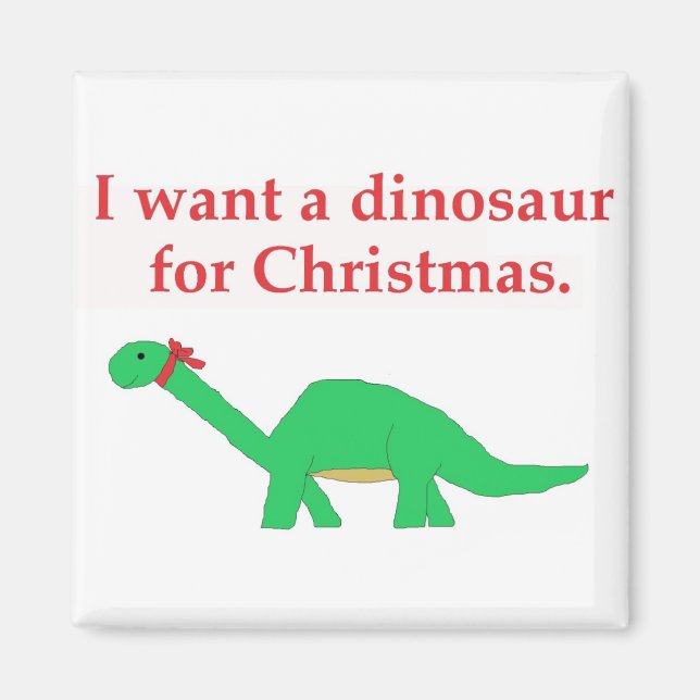 Jul Dinosaur magnet (Framsidan)