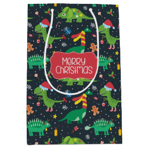 Jul Dinosaur Presentpåse