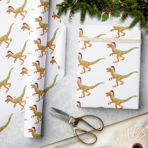 Jul-dinosaur-rapptör Presentpapper